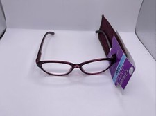 Foster Grant Monica Reading Glasses Magenta W Case NWTS 2.00 NWT
