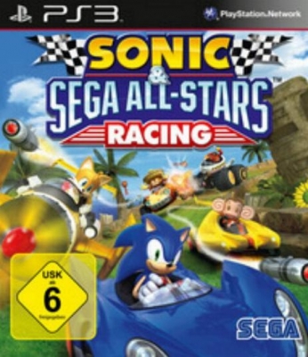 Playstation 3 Sonic Sega All Stars Racing Top Zustand