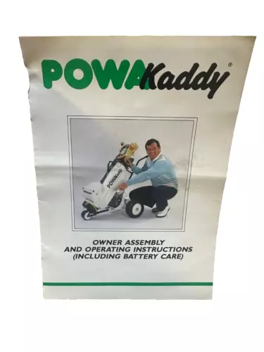 PowaKaddy Golf Trolley Base Untested