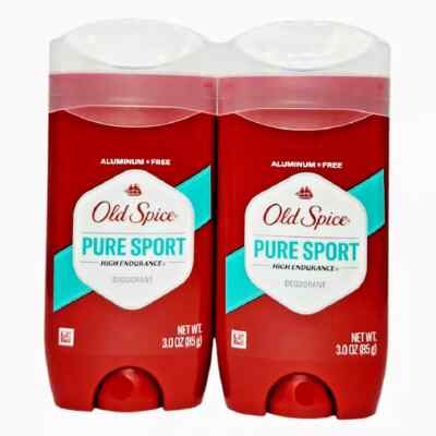 Old Spice Deodorant for Men, Aluminum Free, Pure Sport (3.0 oz., 2 Pack)