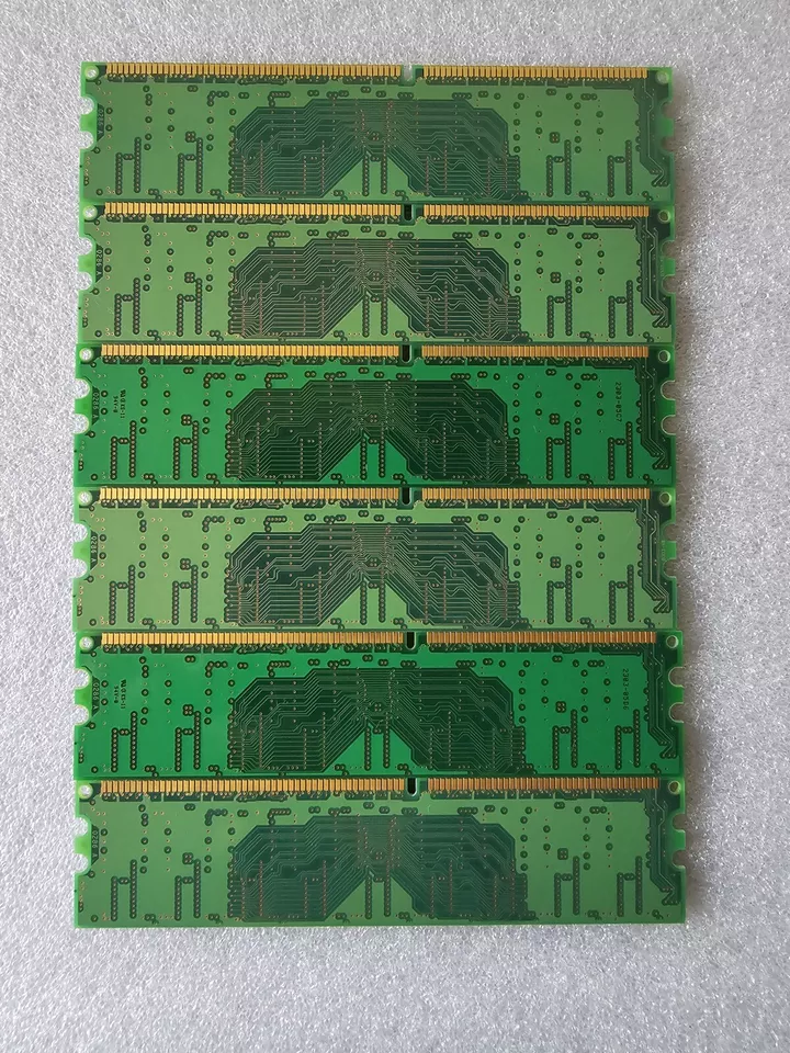 512MB 2x256MB PC-3200 DDR 400 MICRON MT8VDDT3264AG-40BC4 DDR1 PC3200 Memory - Image 3 of 3