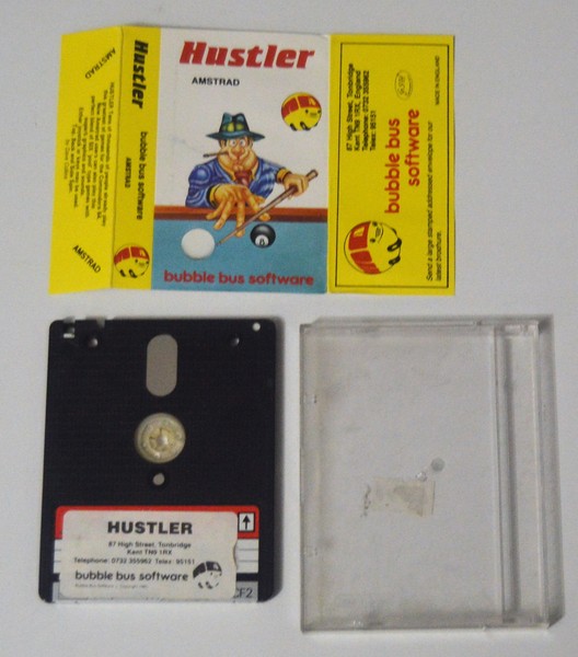 HUSTLER ( AMSTRAD DISCO) ( BUBBLE BUS SOFTWARE ). 1985 R