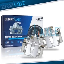 Pair Rear Brake Calipers with Bracket Assembly for Charger Challenger Magnum 300