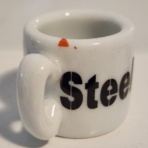Pittsburgh Steelers Mini Keramik Becher Vintage Automat Kapsel UNVOLLSTÄNDIG NEU - Bild 5 von 8