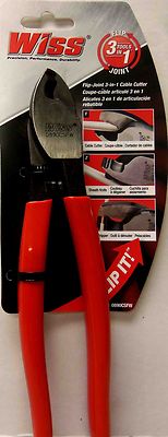 WISS Flip Joint 3-In-1 Cable Cutter 0890CSFW + FREE GIFT | eBay