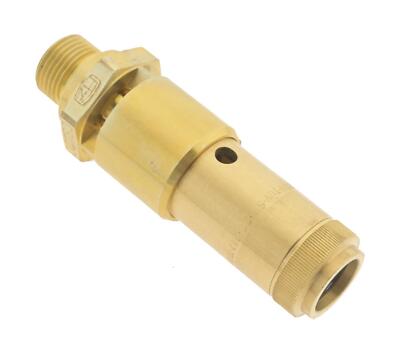 TÜV Hochleistungs - Sicherheitsventil G 1 1/4'' (2,3 bar) Messing fest eingestell