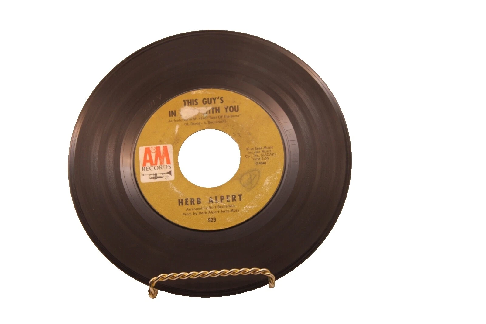 Herb Alpert Vinyl Records Rock Single