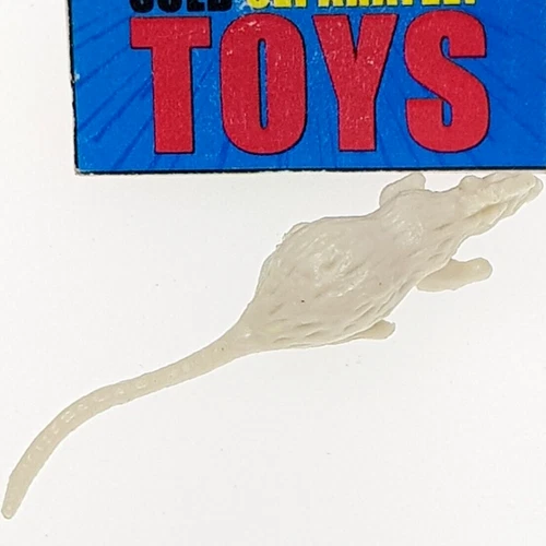 Vtg TMNT Rat King CROSS BOW RAT original 1989 white weapon accessory animal part