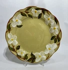 12” stangl white dogwood round platter