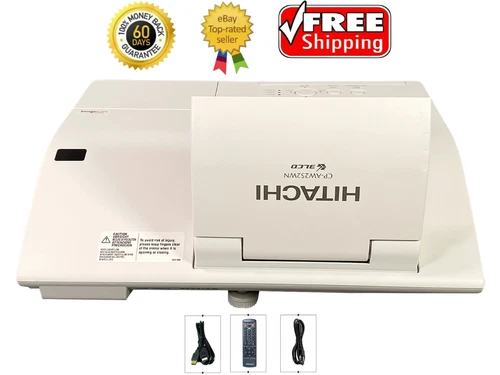 Hitachi CP-AW252WN 3LCD Projector Ultra Short Throw School 1080p HDMI w/Remote