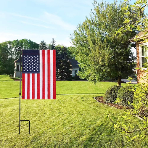 10 Pack Garden Flag Rubber Stoppers and Adjustable Anti-Wind Clips - Flag Stops - Picture 4 of 12