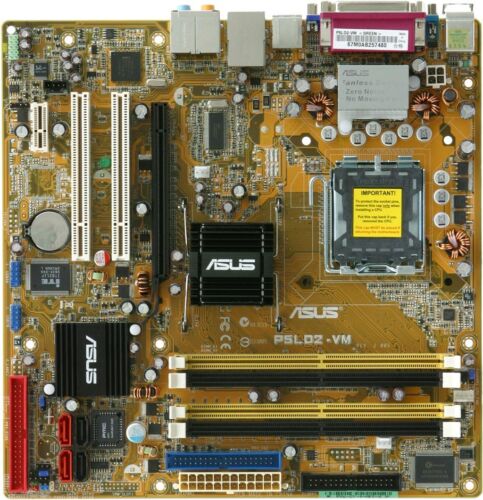 Placa madre Intel ASUS P5LD2-VM, zócalo LGA775 - Imagen 1 de 1