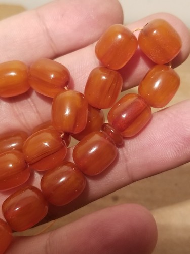 Natural Amber kahraman Prayer Beads - Picture 5 of 24