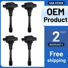 4Pcs Ignition Coils Pack C1696 UF549 For 2008-2016 Nissan Rogue 2.5L L4