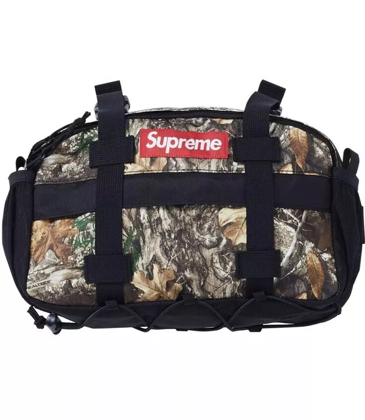Sac à taille Supreme FW19 véritable boîte arbre logo Bogo 