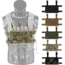KRYDEX Tactical MK5 Micro Fight Chassis Placard Laser Cut MOLLE Magazine Carrier