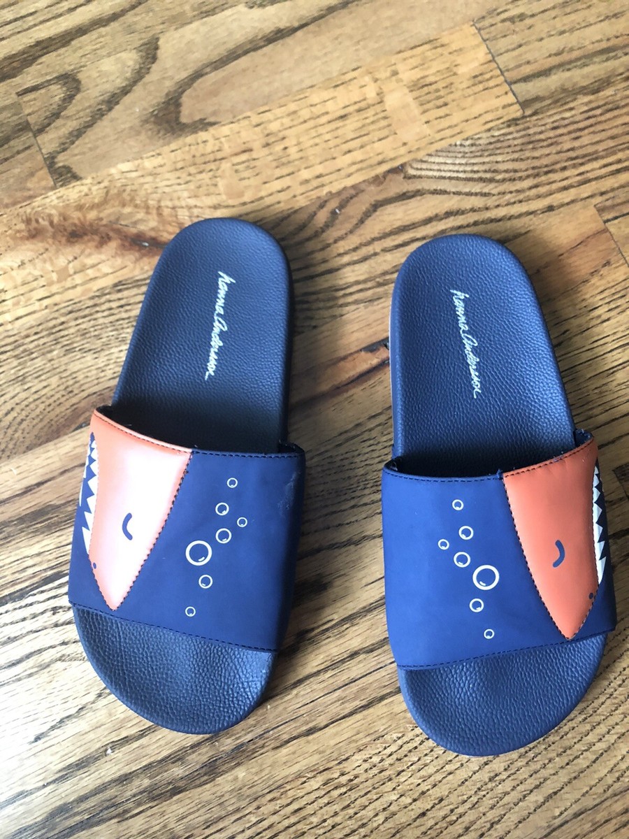 Hanna Andersson Summer Flip Flop Sandals Slides Size 13 Kids Like