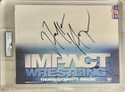 HULK HOGAN TNA IMPACT WRESTLING SIGNED 8.5”x11” PROMOTIONAL POSTER PSA DNA AUTO