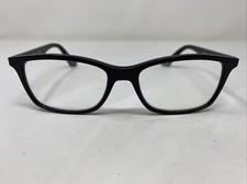 Ray-Ban RB 7047 5196 54-17-140 Black Matte Full Rim Plastic Eyeglasses Frame Z38