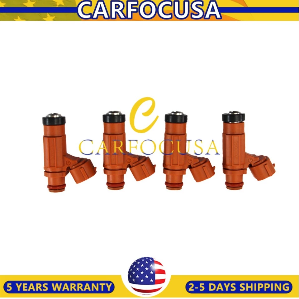 PARA 04 05 GSXR 600 / 750 CUERPO DEL ACELERADOR PRINCIPAL INYECTORES DE COMBUSTIBLE 61273-29G00 4 PIEZAS Foto 2 de 3