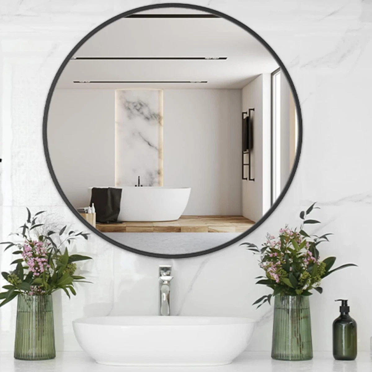 Round mirror 24 inch online