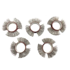 Lot (5) Monti EN1083-2 BB-102 MBX 23mm Bristle Blaster Belt, Stainless Steel