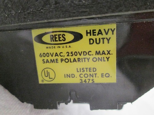Rees 00580-032 (One Inch) Heavy Duty, Double Plunger, Push Button Switch - Picture 9 of 9