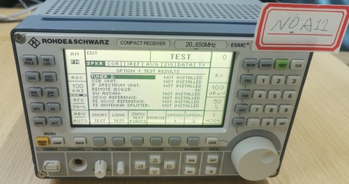 Panel przedni ESMC z odbiornika Rhode Schwarz ESMC nr A11 - Zdjęcie 5 z 18