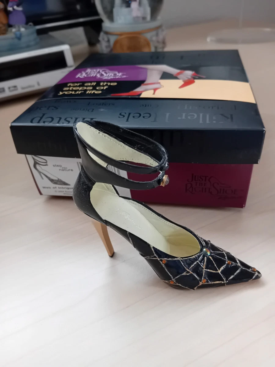 just the right shoe WEB OF INTRIGUE 25483 sammler miniaturen, Sammlerauflösung