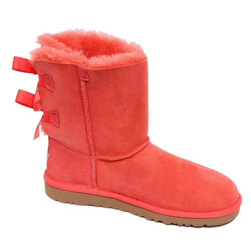 G4320 stivale bimba girl UGG BAILEY BOW pink boot kid - Photo 2/4