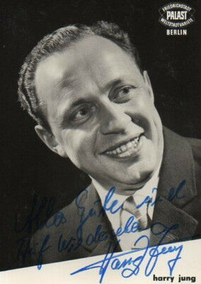 Autogramm - Harry Jung