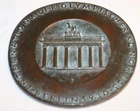 Bronze Medal International Olympic Congress Berlin 1930 Olympics IOC