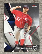 Stephen Strasburg 2018 Topps Finest Nationals #55  *9334*