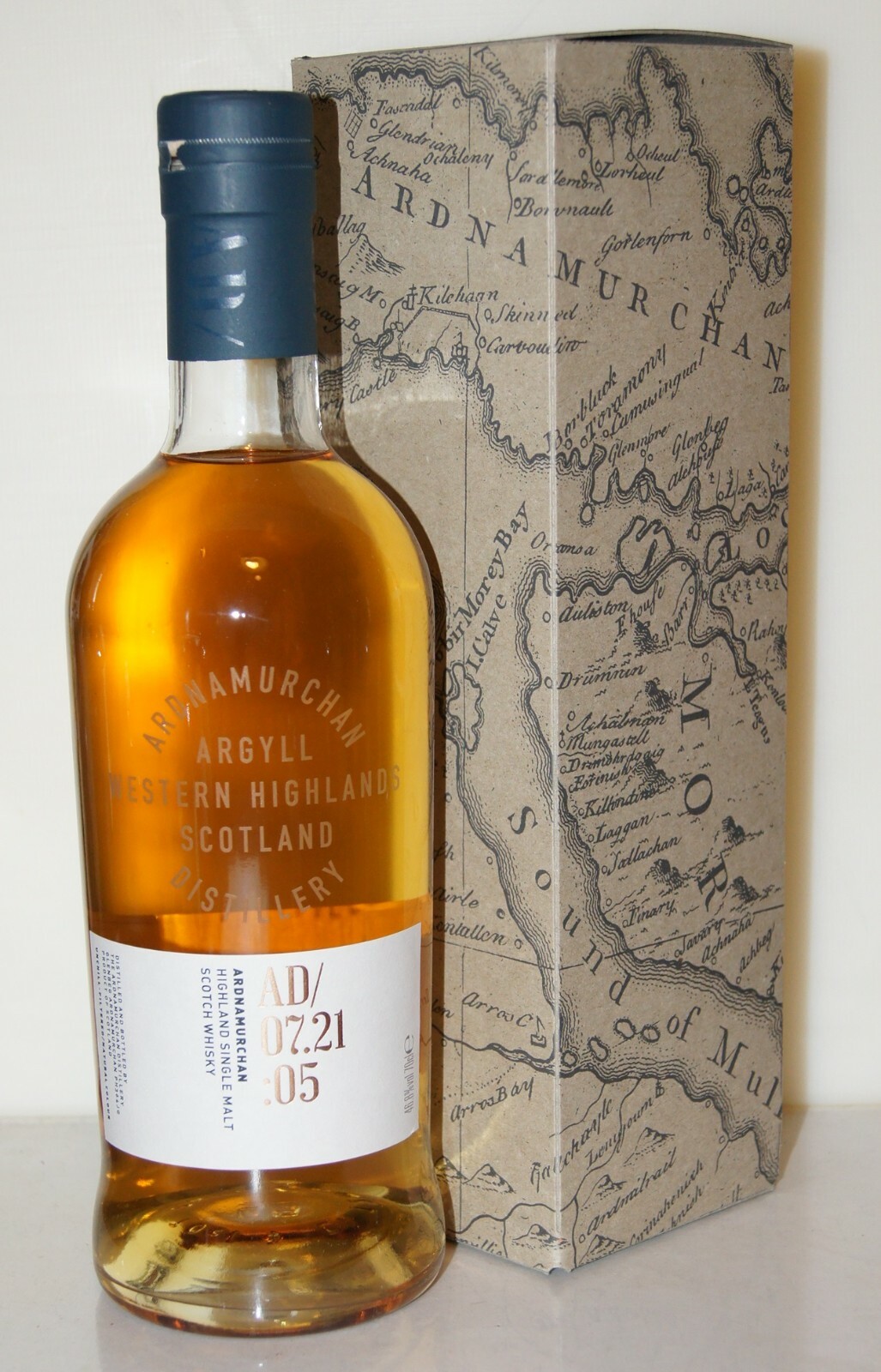 Ardnamurchan Single Malt AD 07.21:05 46,8% Highlands 19998 bottles 2021 0.7L