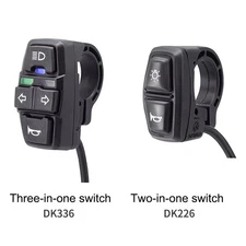 User Friendly Motorcycle Handlebar Switch for Headlight and Turn Signal