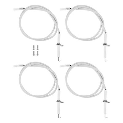 4 Stück Grill Igniter Wire Kit Keramik Elektrode Zünder Draht Outdoor BBQ Teile