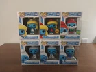 Funko Pop! Animation The Smurfs Lot of 6 1516, 1516 (CHASE), 1517, 18, 19, 1525