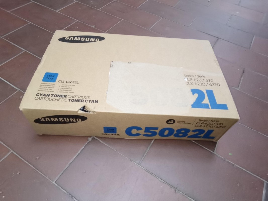 Samsung 5082L Tonerkartusche SU055A Cyan für Samsung CLX-6220/CLX-6250