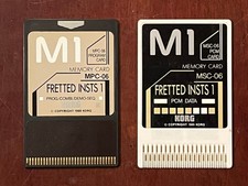 SCHEDA DI MEMORIA KORG M1 MPC-02 PROGRAMMA SYNTH 1 / MSC-02 PCM USATA