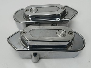 Harley-Davidson 02 Dyna Wide CVO FXDWG3 Swingarm Axle Covers 44508-01