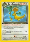 Dark Dragonite - 1st Edition - 22/82 Team Rocket - Pokémon TCG - 2000