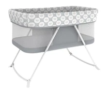 Ingenuity Snooze & Stow Rocking Portable Folding Bassinet - Sheppy (Gray)