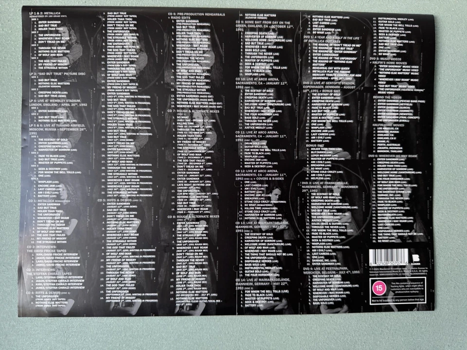 Metallica - Black Album | Super Deluxe Box Set *Limited Edition* 2021 - Bild 4 von 4