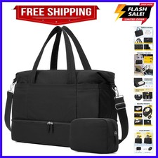 Duffle Bag for Travel - 30L Gym Bag for Women Men Personal Item Travel Bag wi...