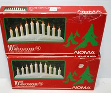 noma 10 lite mini chandolier christmas 2 sets