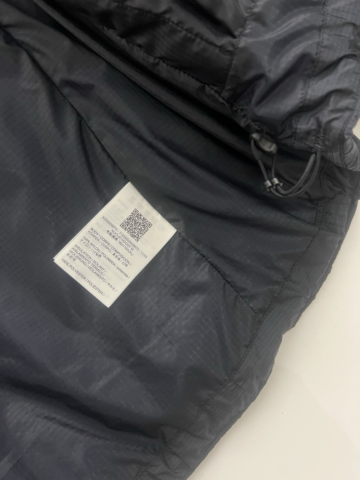 ARC'TERYX Arc’teryx Nuclei Felpa con Cappuccio Nero Zaffiro Uomo XL Extra Large