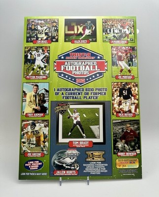2025 Tristar Hidden Treasures Autographed Football Photos Sealed Envelope