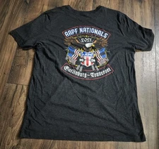 Mens L American Amateur Powerlifting Federation AAPF Nationals 2021 T Shirt 
