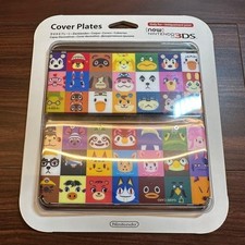 Nintendo 3DS Kisekae Plate Cover Plates No.068 Animal Crossing Rare Brand New