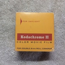 Kodachrome II Daylight 8mm Movie Film Double 8mm 25FT Sealed Expired 1968
